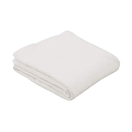 Duro-Med DMI Airweave Knit Hospital Bed Sheet, Polyester/Cotton, Promotes Better Air Circulation, 36 x 80 x 6 Inches, White,1 Count