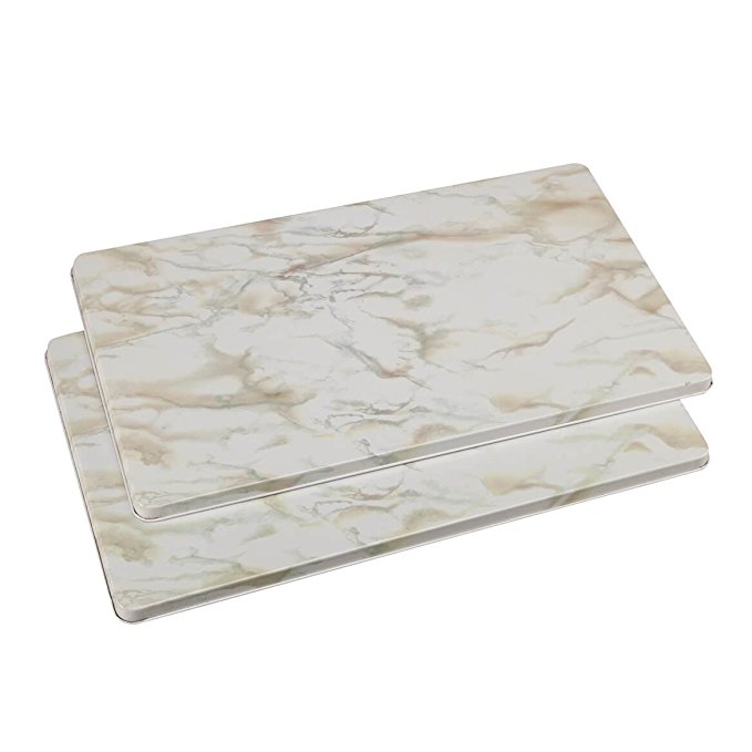 Marble Burner Covers Set of 2 - White