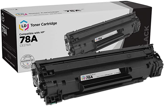 LD Compatible Toner Cartridge Replacement for HP 78A CE278A (Black)