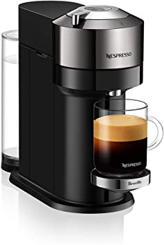 Breville-Nespresso USA BNV540DCR1BUC1 Vertuo Next Single-serve espresso maker, Dark Chrome
