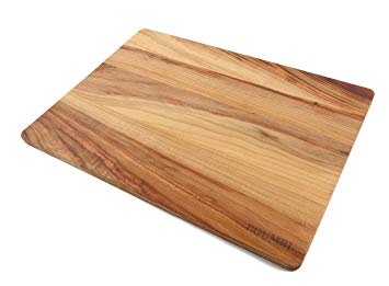 Boumbi Fragrant Camphor Laurel Wood Reversible Cutting Board (17.32x12x0.55 inches Slim)