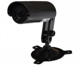 R-Tech 1/3” Sony Super HAD Color CCD 600 TVL 3.6mm Pinhole Lens Covert Hidden Security CCTV Camera, Black Color