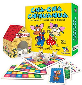 Gamewright Cha-Cha Chihuahua The Game of Dancing Doggies