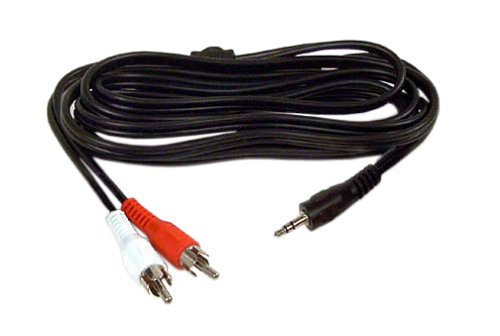 Belkin F8V235-12 2 RCA to 35mm Y cable 12-Feet