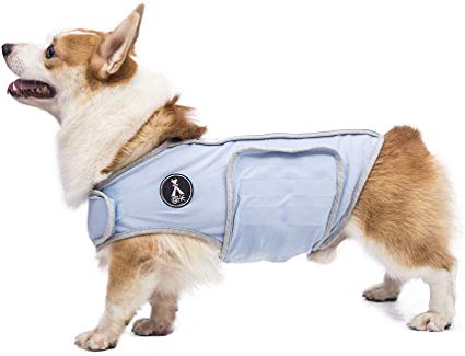 Comfort Dog Anxiety Relief Coat, Dog Anxiety Calming Vest Wrap,Adjustable Thunder Shirts Jacket for XS Small Medium Large XL Dogs