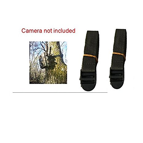 2 Pack Camera Straps for Trail Camera Moultrie Bushnell Browning Stealth Cam Wildgame Innovations Cuddeback tree Strap
