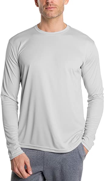 Vapor Apparel Men's Made in USA UPF 50  UV Sun Protection Outdoor Performance Long Sleeve T-Shirt