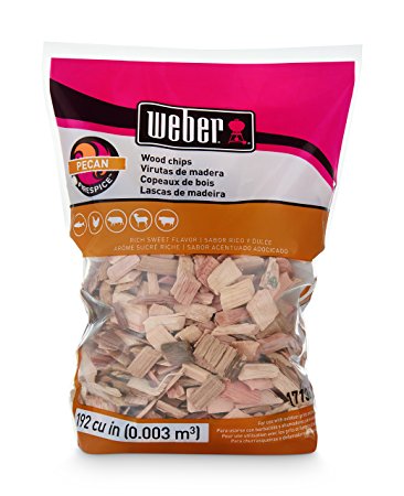 Weber-Stephen Products 17136 Pecan Wood Chips, 2 lb