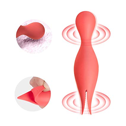 G Spot Vibrator Stimulate Vagina Penis Massager SVAKOM Siren Vibration Sex Toys Rechargeable Waterproof Quiet Dual Powerful Motors Multiple Vibration Modes for Woman and Couples