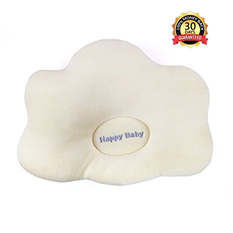 Baby Pillow Prevent Flat Head, Protective Pillow for Newborn and Infant by Zebrum (Cloud)