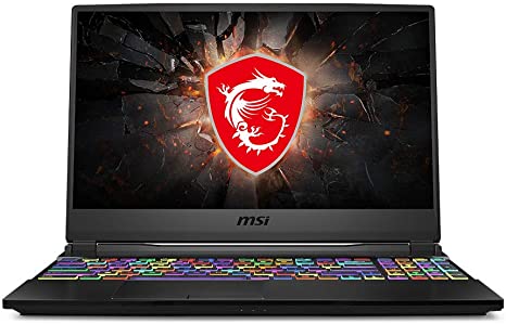 MSI GE65 Raider-052 15.6" 240Hz Gaming Laptop, Intel Core i7-9750H, NVIDIA RTX 2060, 16GB, 512GB NVMe SSD, Win10, VR Ready