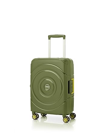 American Tourister AMT CIRCURITY 68CM TSA OLV GRN 3 Point TSA Lock Luggage Complete Lining and Contrast Components