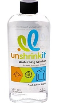 Unshrinkit U2-01 Unshrinking Solution for Cashmere Wool and Wool Blend Clothing