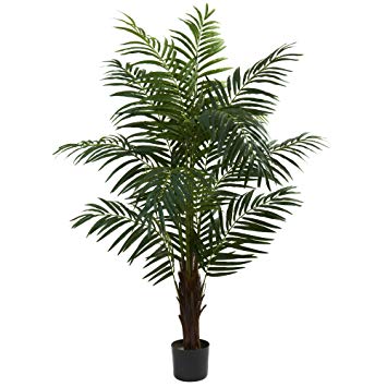Nearly Natural 5416 Areca Palm Tree, 5-Feet, Green