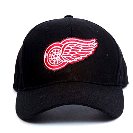 NHL Detroit Redwings LED Light-Up Logo Adjustable Hat