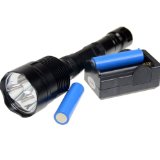 Worthtrust 3800lm 3x Cree XML Xm-l T6 LED Flashlight Torch and 18650 Rechargeable Batteries  Charger Trustfire