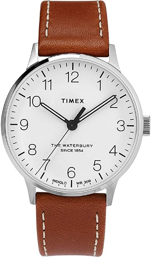 Timex The Waterbury Classic Quartz Movement White Dial Men's Watch TW2T27500