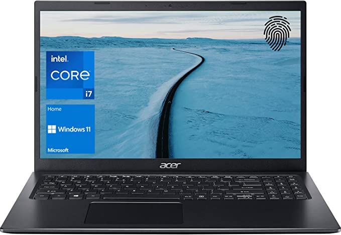 Acer Aspire 5 Notebook Laptop, 15.6 inch FHD Display, Intel Core i7-1165G7, 36GB RAM, 1TB PCIe SSD, Webcam, Backlit Keyboard, Fingerprint Reader, HDMI, Wi-Fi 6, Windows 11 Home, Black