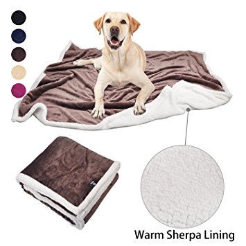 Dog Blanket,Super Soft Warm Sherpa Fleece Plush Dog Blankets and Throws for Small Medium Large Dogs Puppy Doggy Pet Cats