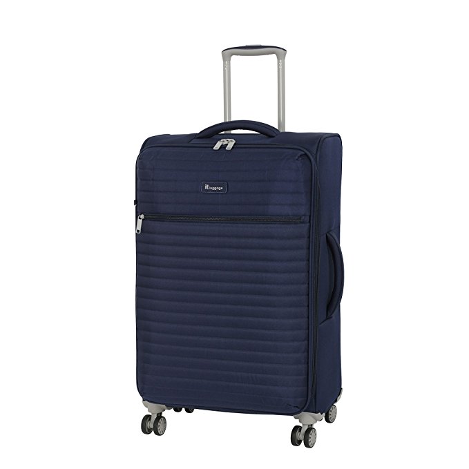 it luggage 27.4" Quilte Lightweight Expandable Spinner, Patriot Blue