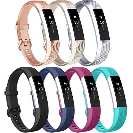 Vancle Replacement Bands with Metal Buckle for Fitbit Alta HR and Fitbit Alta