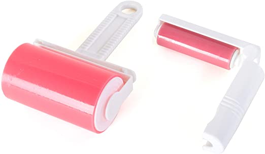 Sticky Master Lint Roller - 2 Piece Value Set - Tapeless, Washable, and Reusable Lint Remover and Travel Size Roller
