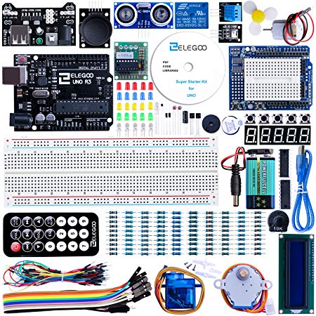 Elegoo UNO Project Super Starter Kit with Tutorial for Arduino