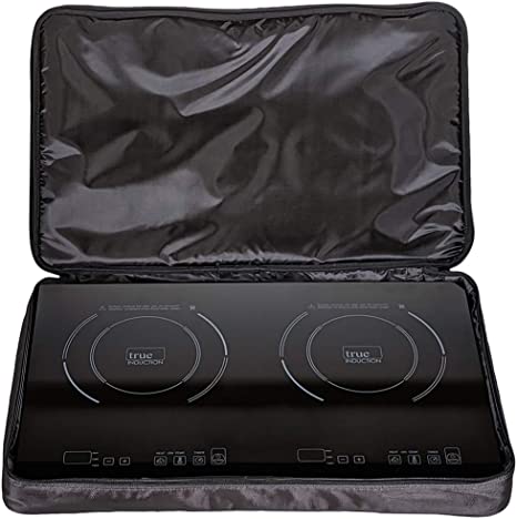 True Induction Portable Double Burner Induction Cooktop w/FREE CARRYING BAG AND MATS