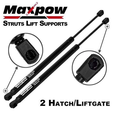 Maxpow 2 Pcs Rear Liftgate Gas Lift Supports Tailgate Hatch Struts SG325023 For 2005-2013 Nissan Pathfinder