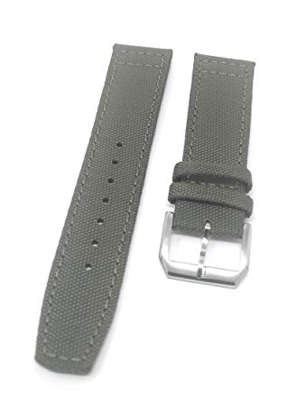 Straps Guy 20mm 22mm 500D Cordura Canvas Watch Strap Band with Matching Stitching