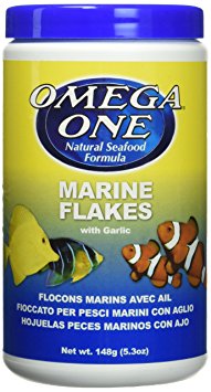 Omega One Marine Flakes with Garlic 5.3oz