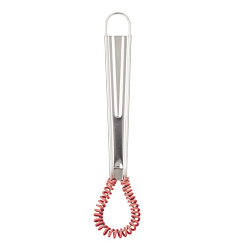 Farberware Color Works Silicone Magic Whisk, 8", Red