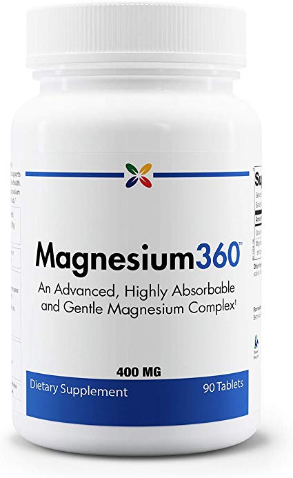 Stop Aging Now - Magnesium360 Formula - an Advanced, Highly Absorbable and Gentle Magnesium Complex - 90 Tablets