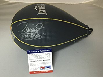 Autographed/Signed Manny Pacquiao "Pacman" Everlast Speed Bag Boxing PSA/DNA COA