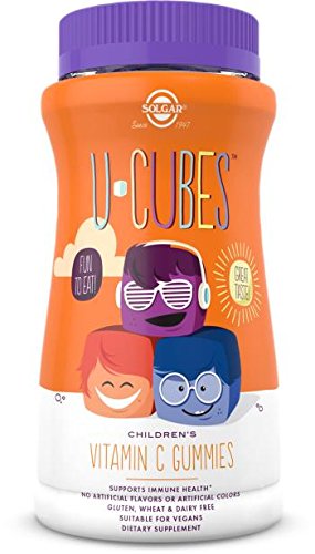 Solgar, U Cubes - NEW - Vitamin C Gummies, Great Tasting Vitamin C Gummies for Kids, Supports Immune System, 90 Gummies