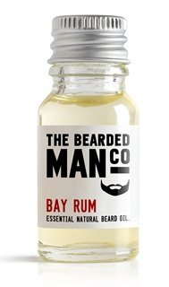 Bay Rum The Bearded Man Co Beard Oil Conditioner Male Boyfriend Dad Gift 10ml