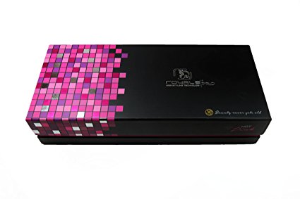 Royale Hot Pink Diamond Collection Classic Hair Straightener 176°f to 450°f with 100% Ceramic Plates