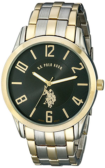 U.S. Polo Assn. Classic Men's USC80061 Analog Display Analog Quartz Two Tone Watch