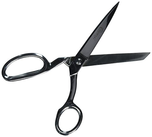 Clauss Hot Forged Carbon Steel Shears, 8" Bent
