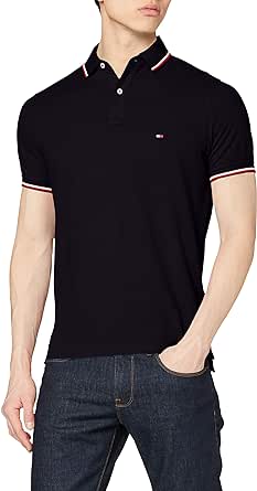 Tommy Hilfiger Polo Homme Core Tommy Tipped Slim-Fit Polo