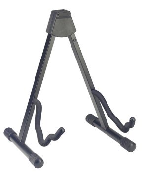 Stagg SGA108BK Foldable Universal A Accoustic and Electric Guitar Stand