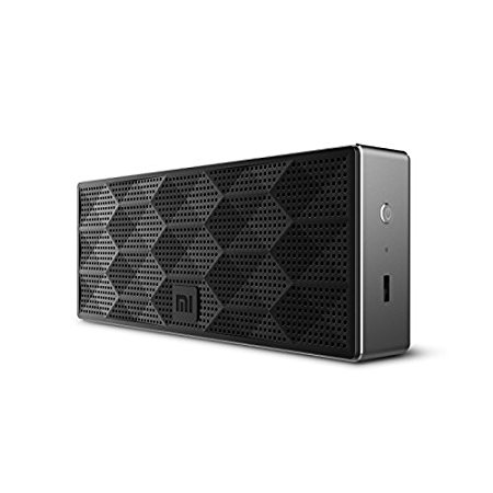 Xiaomi Speaker Wireless Portable Stereo Mini Bluetooth 4.0 Square Box Speakers Outdoor Subwoofer for Smartphones & Tablets - Black Color