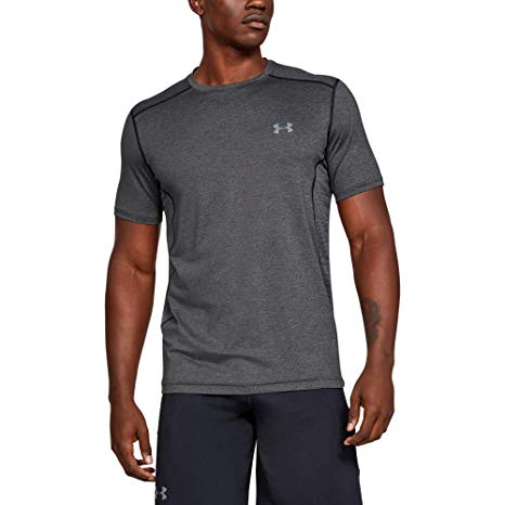 Under Armour Men's Ultra-Light Running Tee for Men, Fast-Drying Sports T Shirt with Anti-Odour Technology Short Sleeves UA RAID Short Sleeve