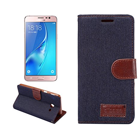 For Samsung Galaxy J3 Emerge Case, J3 Prime / J3 Mission / J3 Eclipse / J3 2017 / J3 Luna Pro / Sol 2 / Amp Prime 2 / Express Prime 2 Case, TOODAY Leather With Card Magnetic Wallet Cover Case (Black)