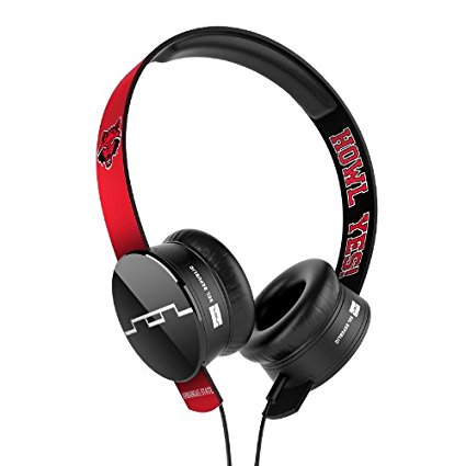 SOL REPUBLIC 1211-ASU Collegiate Series Tracks On-Ear Headphones with Three Button Remote and Microphone - Arkansas State University