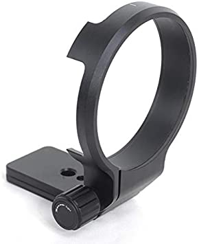 Metal Lens Collar Tripod Mount Ring for Sigma 135mm f/1.8 DG HSM Art Lens(for Canon EF 240954 and Nikon F 240955 Mount), Built-in ARCA-Swiss Type Quick Release Plate with 1/4" and 3/8" Screw Holes