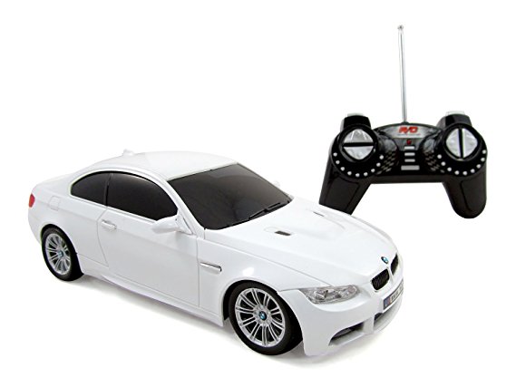 BMW M3 Series Remote Control RC Sports Car 1:18 Scale Model with Headlights & Tail Lights