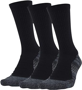 Under Armour unisex-adult Elevated Performance Crew Socks, 3-pairs