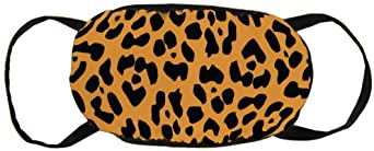 DKISEE Fashion Comfortable Face Mask Animal Print Cotton Anti-Dust Mouth Mask Reusable Outdoor Protective Mask for Adults and Teens