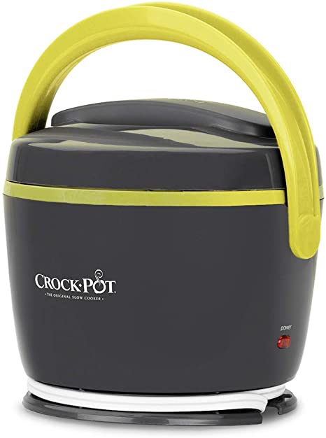 Crock-Pot 20-Ounce Lunch Crock Food Warmer, Gray and Green